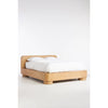 Antalya Modern Solid Oak Wood Bed - All Sizes