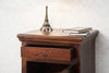 Rajasthani Hand - Carved Classic Bedside Table