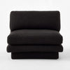 Contemporary Black Accent Chair: Elegance and Comfort Combined