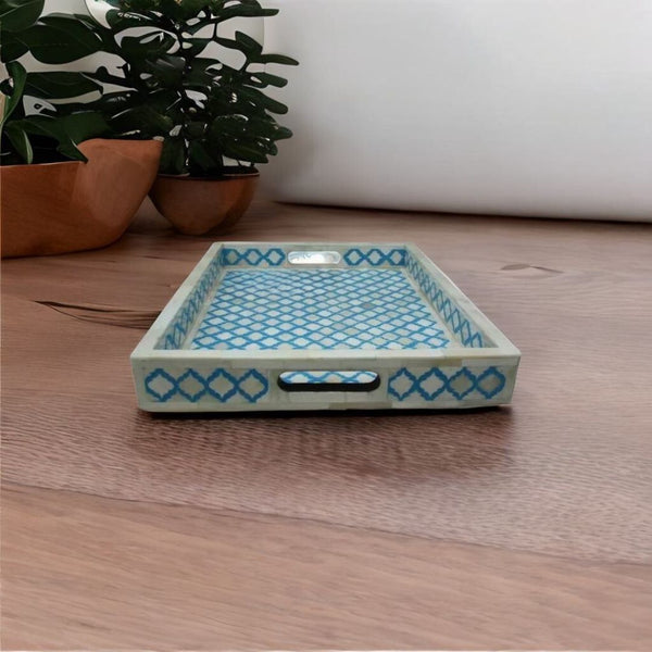 Solid Wood Rectangle Decor Serving Tray