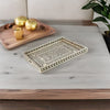 Rectangle Floral Home Decor Serving Tray
