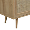 Achrol Rattan Wood Cabinet