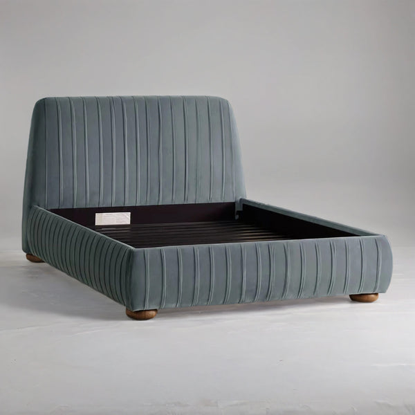 Adora Luxury Velvet Upholstered Bed- All Sizes