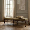 Akureyri Solid Wood Upholstered Bench