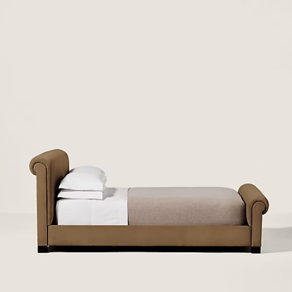 Alicante Luxury Velvet Upholstered Bed- All Sizes