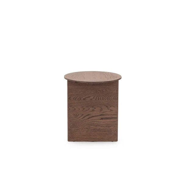 Alice Oak Wood End Table