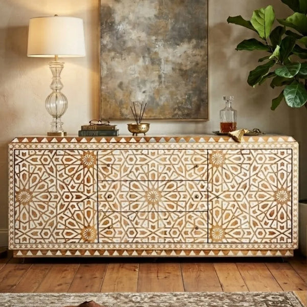 Almere Hand Carved Sideboard