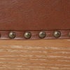 Altamira Solid Wood Leather Sectional Sofa