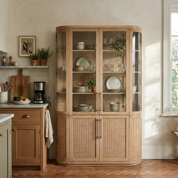 Anaheim Solid Wood Display Unit