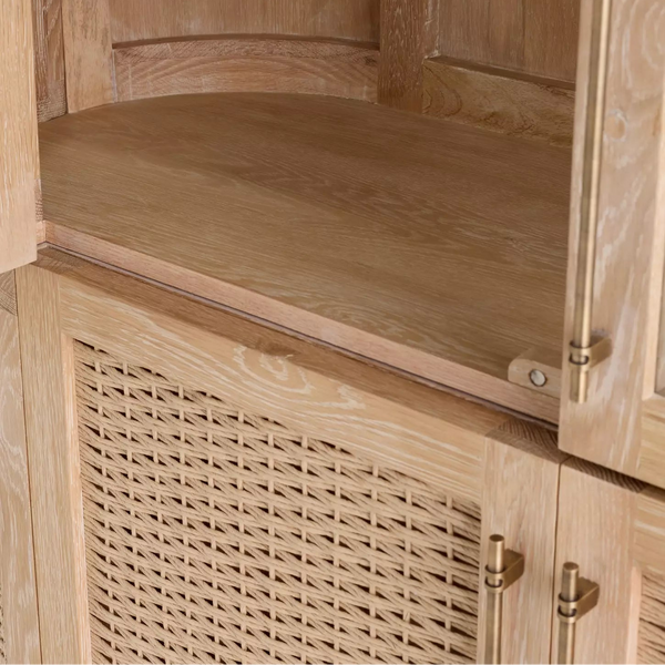 Anaheim Solid Wood Display Unit