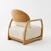 Anklet Solid Wood Accent Chair
