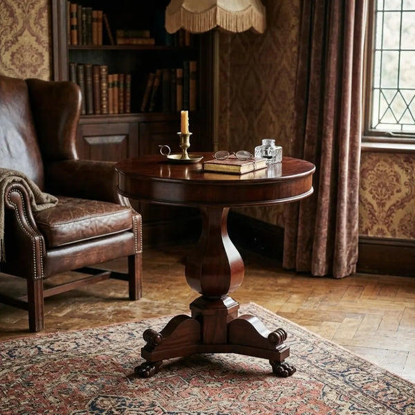 Annecy Solid Wood Side Table