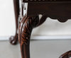 Classic Rosewood Centre Table With Carved Floral Design