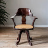Traditional Classic Rattan Desk Chair