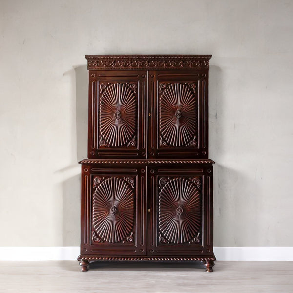 Traditional & Classic Teakwood 4 Cupboard