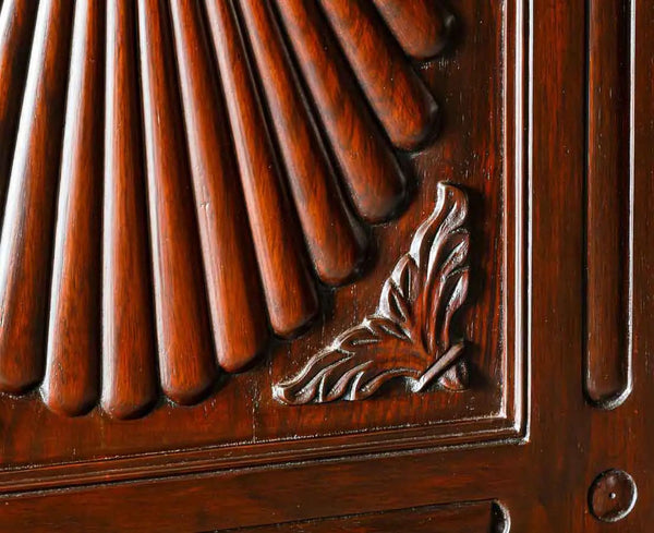 Traditional & Classic Rosewood Carved Cupboard