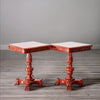 Traditional Pair of Luxurious Teakwood Side Table