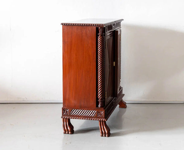 Traditional & Luxurious Carved Teakwood Sideboard