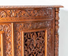 Traditional & Luxurious Teakwood Floral Carved Sideboard