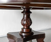 Classic Rosewood Round Dining Table With Marble Top
