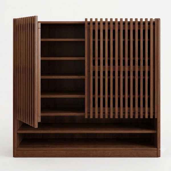 Antofagasta Solid Wood Shoe Rack