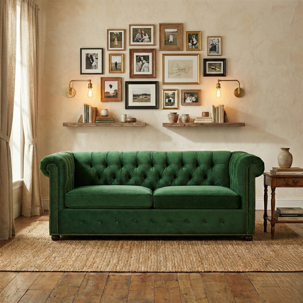 Antonio Chesterfield Sofa Cum Bed