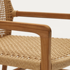 Aracaju Woven Teak Wood Chair