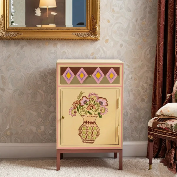 Arid Hand Painted Cabinet