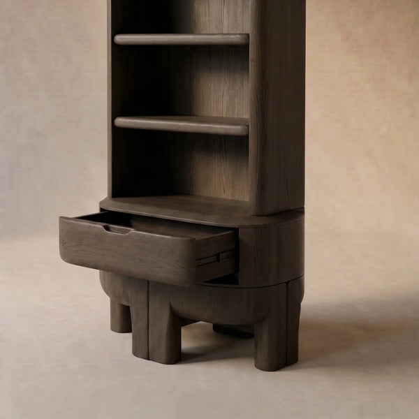 Arinsal Solid Wood Barrister Bookcase