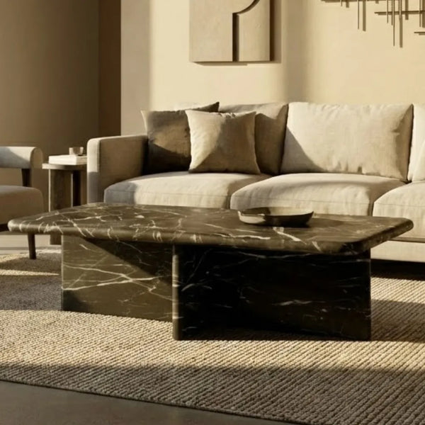 Arlington Marble Stone Coffee Table