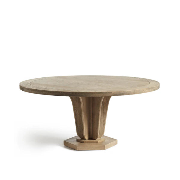 Armagh Solid Wood 6 Seater Round Dining Table