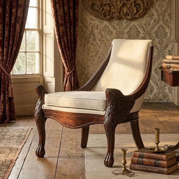 Arno Regal Teak Wood Arm Chair