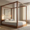 Arvada Solid Wood Poster Bed