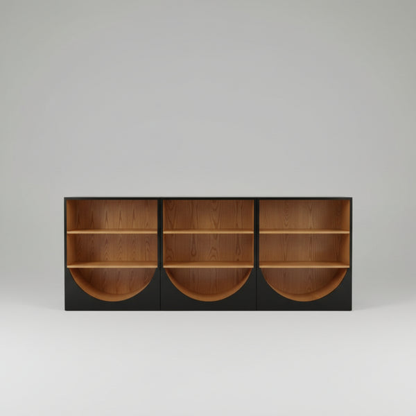 Ash Ravee Bookcase In Black