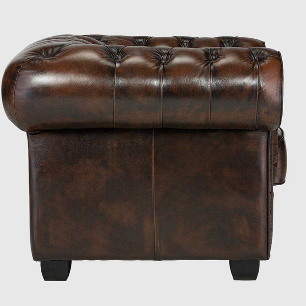 Aspen Chesterfield Leather Sofa