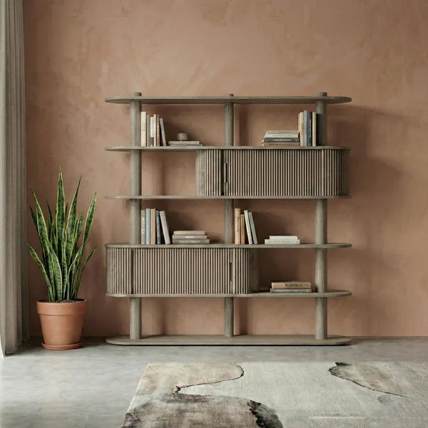Atelier Acacia Wood Bookshelf