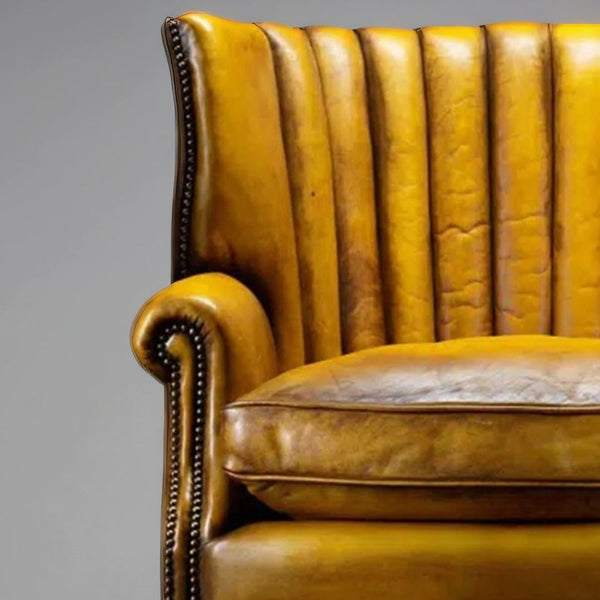 Auric Leather Sofa Chair