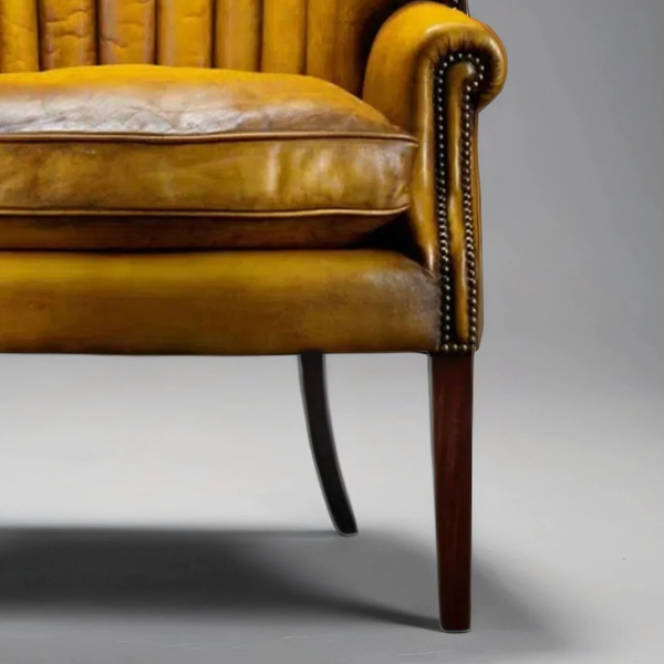 Auric Leather Sofa Chair