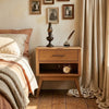 Azalea Solid Oak wood Nightstand