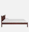 Jodha Sheesham Wood Bed In Provincial Teak Finish - All Sizes