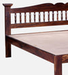 Jodha Sheesham Wood Bed In Provincial Teak Finish - All Sizes