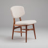 Balmain Solid Wood Dining Chair With Fabric