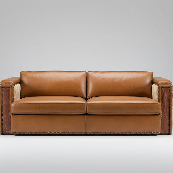 Barca 3 Seater Leather Sofa