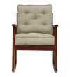 Barrydale Solid Wood Rocking Chair in Honey Oak Finish