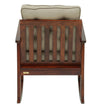 Barrydale Solid Wood Rocking Chair in Honey Oak Finish