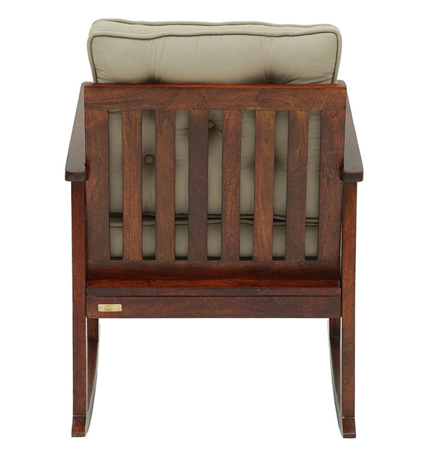 Barrydale Solid Wood Rocking Chair in Honey Oak Finish