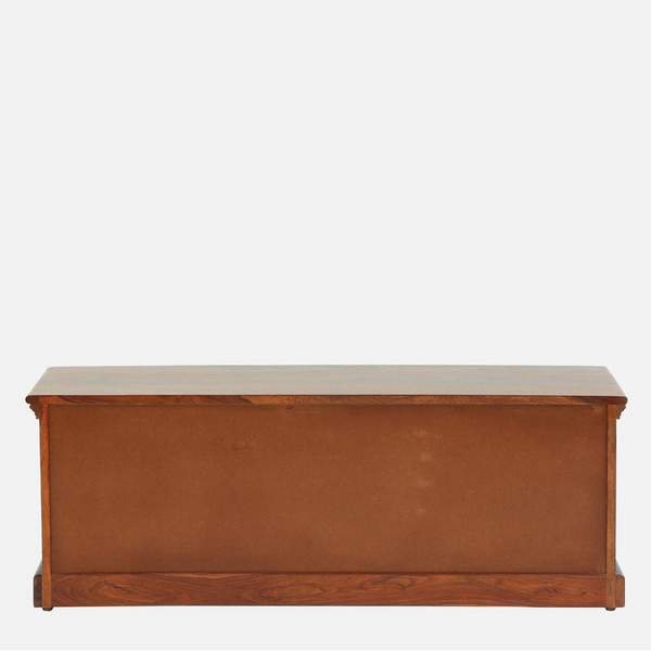 Bassonia Sheesham Wood Bench In Honey Oak Finish