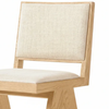 Bega Solid Wood Fabric Dining Chair