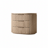 Bellevue Bedside Table With 3 Drawer