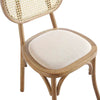 Belmont Set Of 2 Rattan Solid Wood Dining Chair